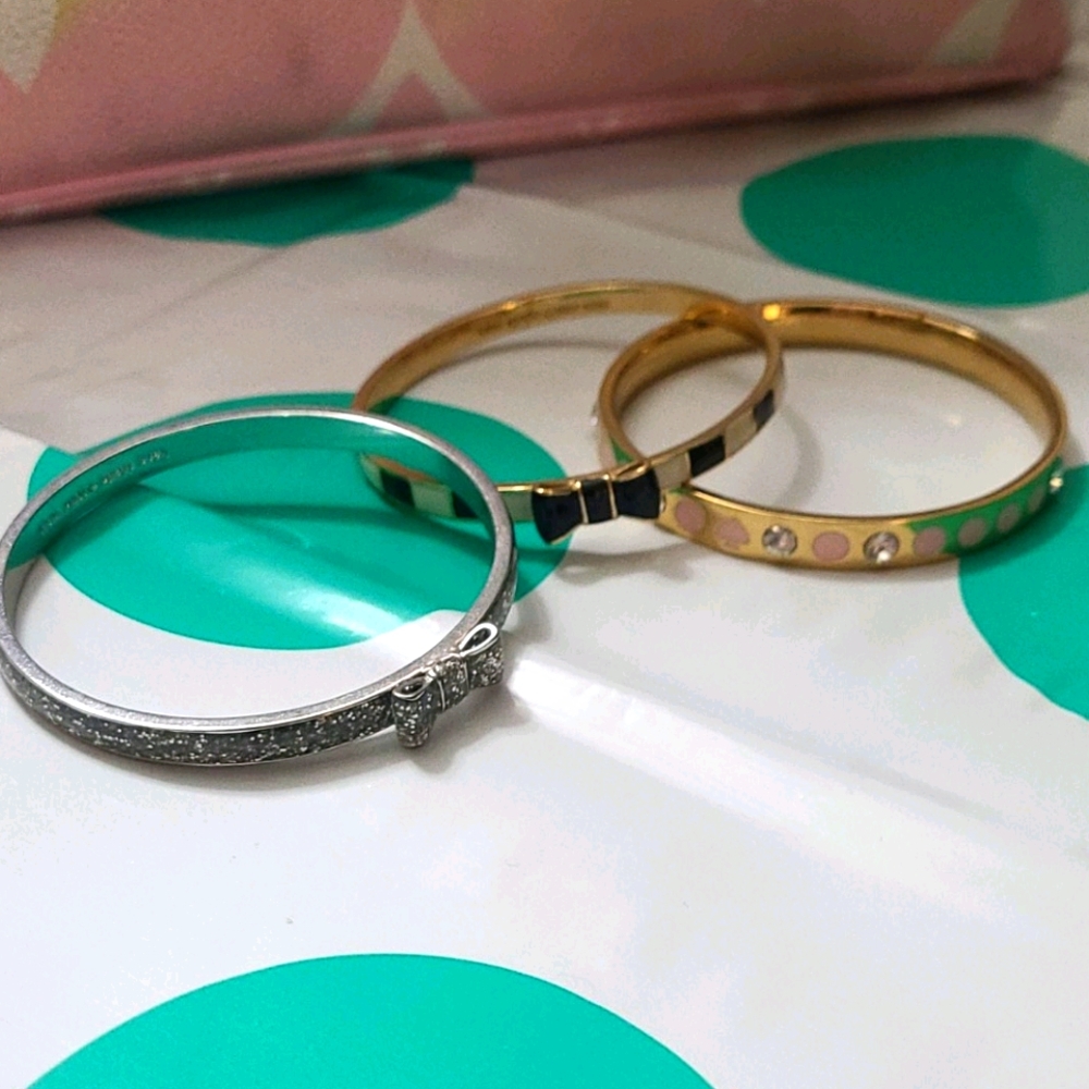 Gold and Silver Bangles